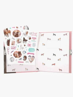 Kreativt Legetøj-MissMelody Miss Melody Dagbog Hest med Fjer