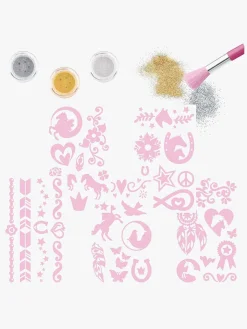 Kreativt Legetøj-MissMelody Miss Melody Glitter Tatoveringssæt