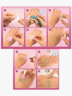 Kreativt Legetøj-MissMelody Miss Melody Glitter Tatoveringssæt