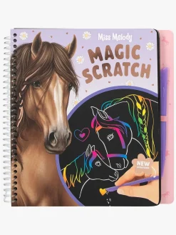 Kreativt Legetøj-MissMelody Miss Melody Magisk Scratch Book