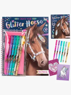 Kreativt Legetøj-MissMelody Miss Melody Malebog med Glittertusser