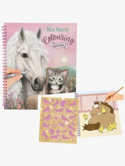 Kreativt Legetøj-MissMelody Miss Melody Malebog med Pailletter