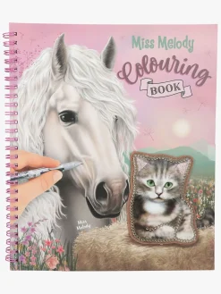 Kreativt Legetøj-MissMelody Miss Melody Malebog med Pailletter