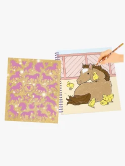 Kreativt Legetøj-MissMelody Miss Melody Malebog med Pailletter