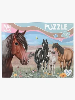 Spil & Puslespil-MissMelody Miss Melody Puslespil 100 Brikker