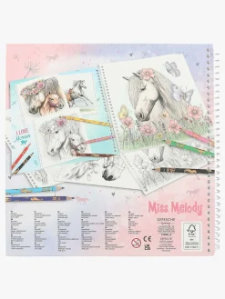 Kreativt Legetøj-MissMelody Miss Melody Special Malebog