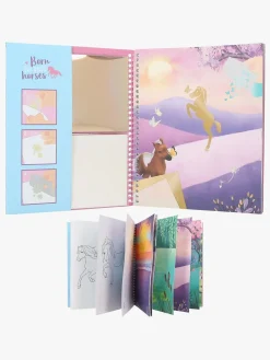 Kreativt Legetøj-MissMelody Miss Melody Stick & Shine Malebog