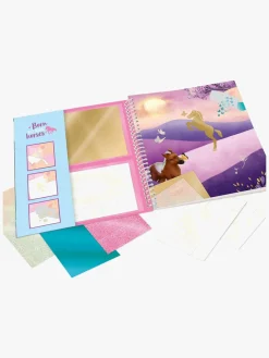 Kreativt Legetøj-MissMelody Miss Melody Stick & Shine Malebog