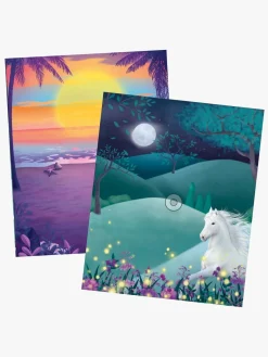 Kreativt Legetøj-MissMelody Miss Melody Stick & Shine Malebog