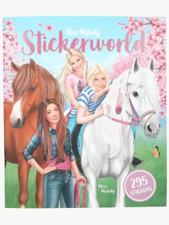 Kreativt Legetøj-MissMelody Miss Melody Stickerworld Klistermærkesæt