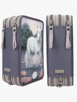 Kreativt Legetøj-MissMelody Miss Melody Tredelt Penalhus med LED, Åkander