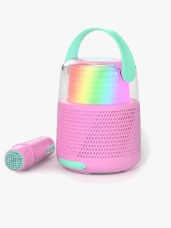 Elektronik & Media-MOB Karaokesæt med Mikrofon, Pink Lyserød