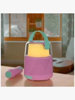 Elektronik & Media-MOB Karaokesæt med Mikrofon, Pink Lyserød