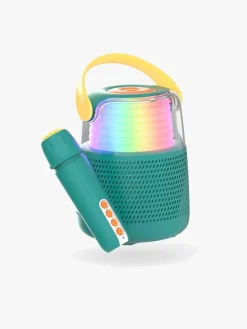 Elektronik & Media-MOB Karaokesæt med Mikrofon, Blå Grøn