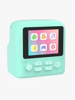 Elektronik & Media-MOB Pixiprint Polaroidkamera med Spil, Turkis Blå