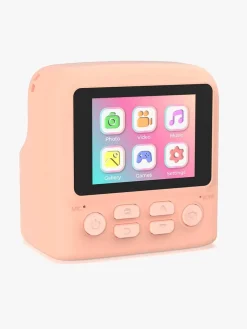 Elektronik & Media-MOB Pixiprint Polaroidkamera med Spil, Pink Lyserød