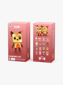 Elektronik & Media-MOB ility on Board Højttaler Trådløs Dansende Kat Orange