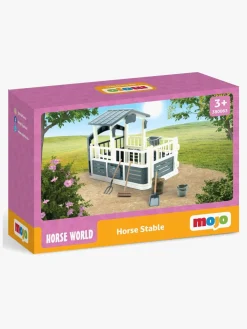 Legetøjsfigurer-Mojo Farmland Hesteboks 6 Dele