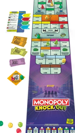 Spil & Puslespil-Monopoly Knockout