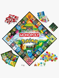 Spil & Puslespil-Monopoly Pokémon Familiespil