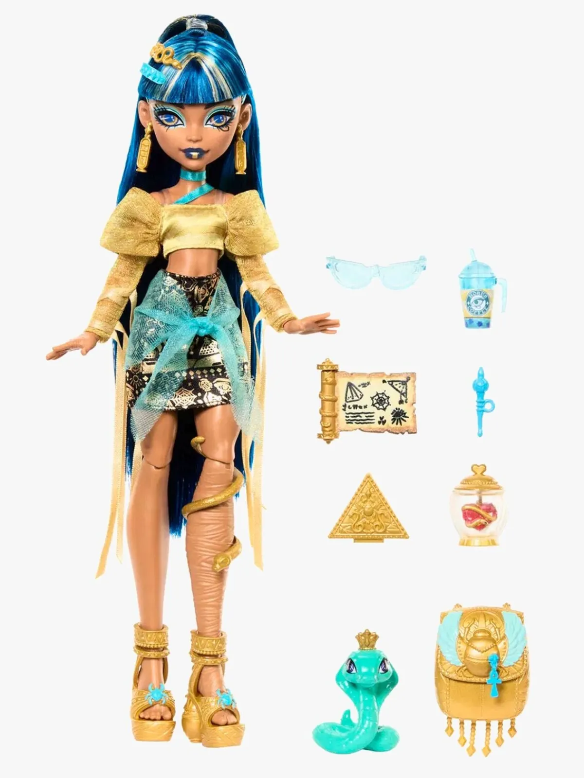 Dukker & Bamser-MonsterHigh Monster High Core Dukke Cleo