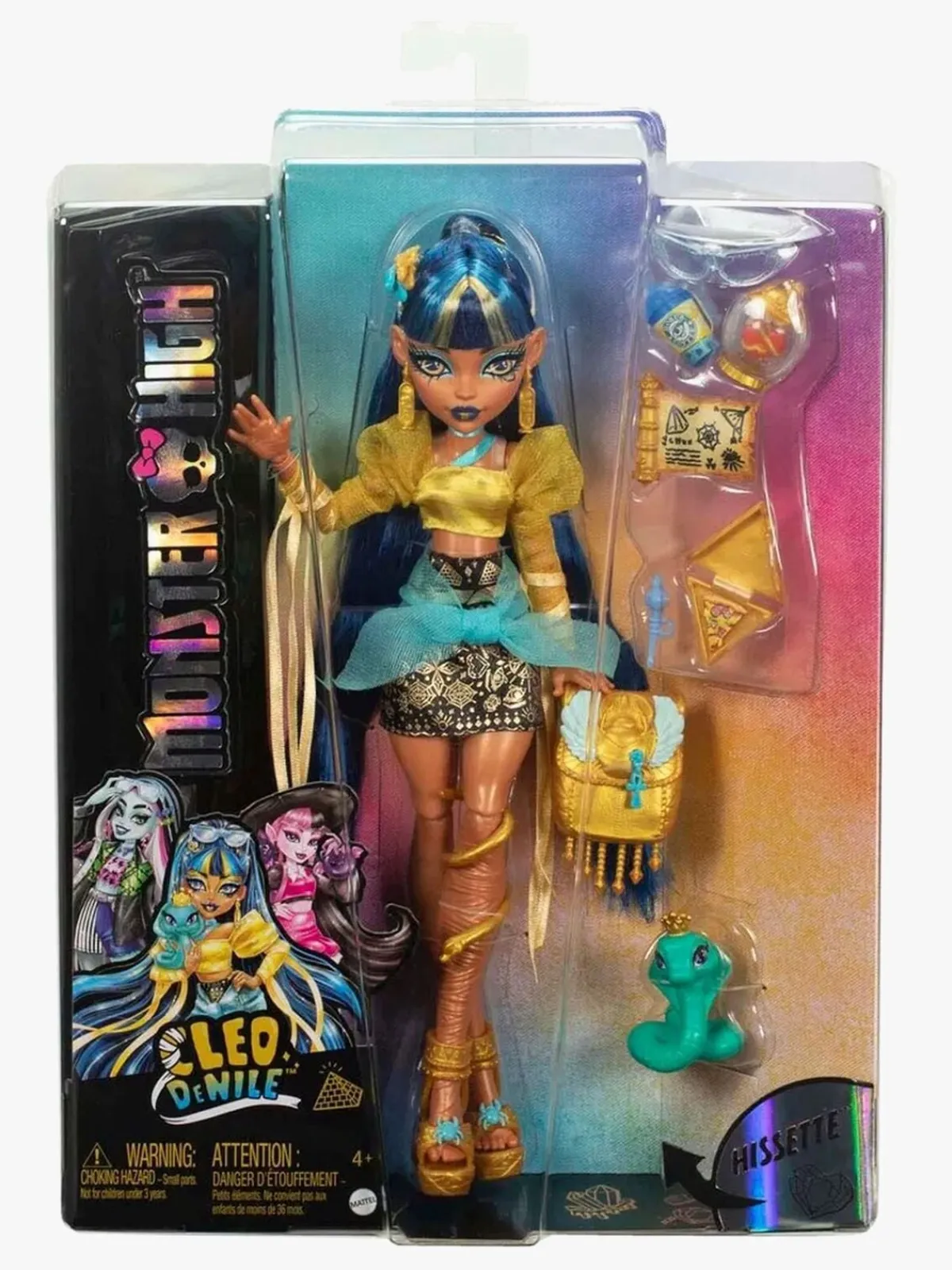 Dukker & Bamser-MonsterHigh Monster High Core Dukke Cleo
