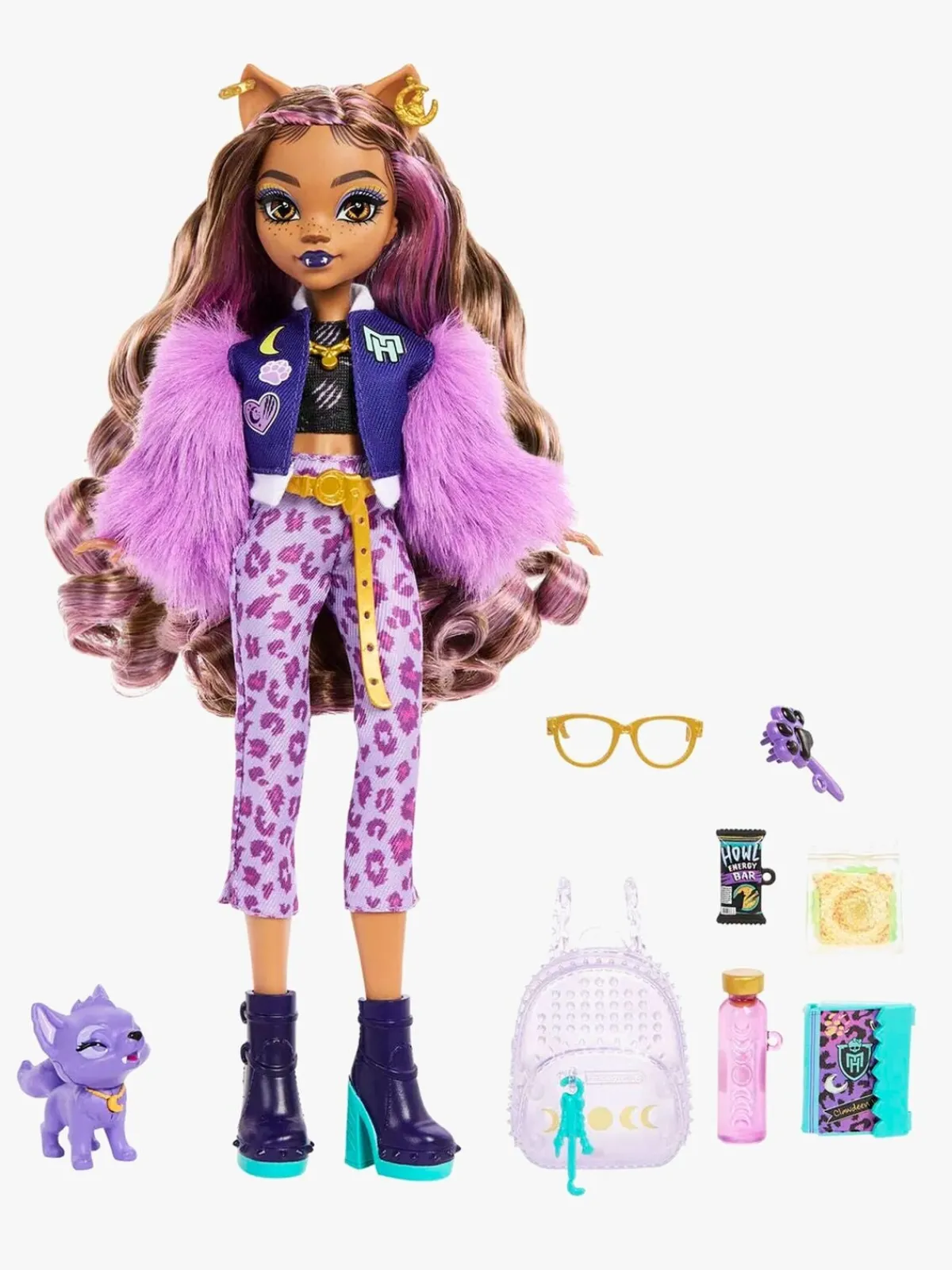 Dukker & Bamser-MonsterHigh Monster High Core Dukke Clawdeen