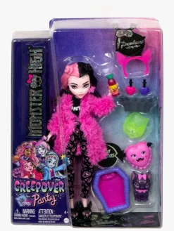 Dukker & Bamser-MonsterHigh Monster High Creepover Party Dukke Draculaura Flerfarvet