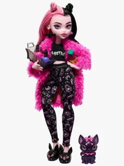 Dukker & Bamser-MonsterHigh Monster High Creepover Party Dukke Draculaura Flerfarvet