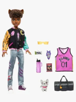 Dukker & Bamser-MonsterHigh Monster High Dukke Clawd Wolf Flerfarvet