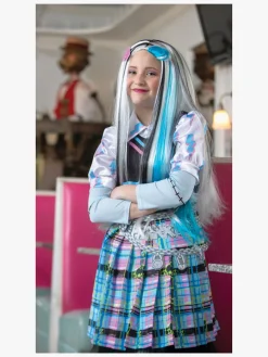 Kostumer & Udklædning-MonsterHigh Monster High Frankie Stein Paryk