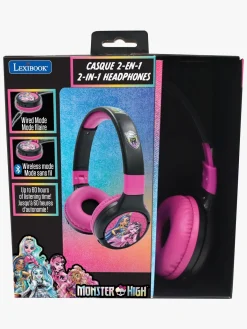 Elektronik & Media-MonsterHigh Monster High 2-i-1 Bluetooth Høretelefoner