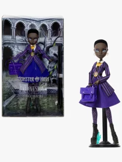 Legetøjsfigurer-MonsterHigh Monster High Modedukke Wednesday Bianca