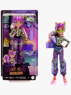 Dukker & Bamser-MonsterHigh Monster High Scare-adise Island Dukke Clawdeen Wolf