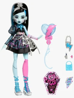 Dukker & Bamser-MonsterHigh Monster High Scary Sweet Birthday Frankie Dukke