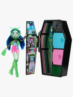 Dukker & Bamser-MonsterHigh Monster High Skulltimate Secrets Neon Frights Dukke Ghoulia Yelps