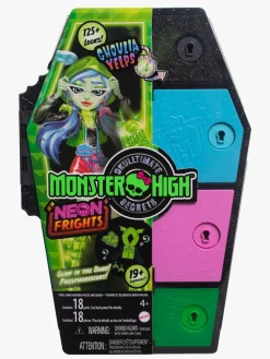 Dukker & Bamser-MonsterHigh Monster High Skulltimate Secrets Neon Frights Dukke Ghoulia Yelps