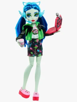 Dukker & Bamser-MonsterHigh Monster High Skulltimate Secrets Neon Frights Dukke Ghoulia Yelps