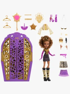 Legetøjsfigurer-MonsterHigh Monster High Skulltimate Secrets Dukke Clawdeen