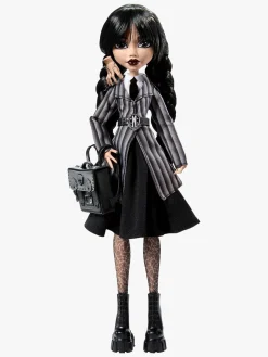 Legetøjsfigurer-MonsterHigh Monster High Wednesday Addams Dukke