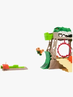 Legetøjsbiler & -Fartøjer-MonsterJam Monster Jam Mini Jams Dungeon of Doom 1:87 Legesæt