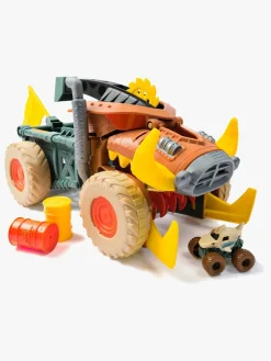 Legetøjsbiler & -Fartøjer-MonsterJam Monster Jam Mini Mad Hog Sweeper Legesæt