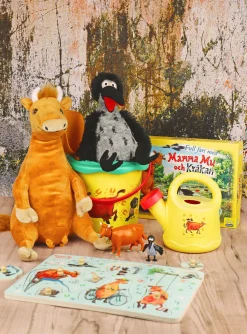 Spil & Puslespil-MammaMu Mor Muh og Krage Knoppuslespil