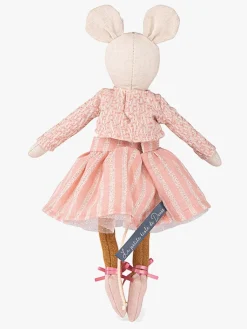 Dukker & Bamser-MoulinRoty Moulin Roty  Blød Dukke Mus Anna 28 cm