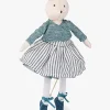 Dukker & Bamser-MoulinRoty Moulin Roty  Blød Dukke Mus Charlotte 30 cm