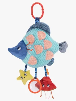 Babylegetøj-MoulinRoty Moulin Roty Les Aventures de Paulie Aktivitetslegetøj, Blue Fish