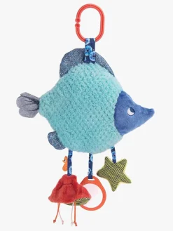 Babylegetøj-MoulinRoty Moulin Roty Les Aventures de Paulie Aktivitetslegetøj, Blue Fish