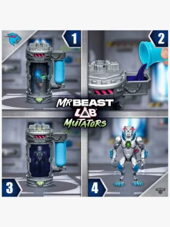 Legetøjsfigurer-BeastLab MrBeast Lab Mutators Legesæt Metallic Panther Flerfarvet
