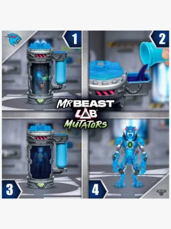 Legetøjsfigurer-BeastLab MrBeast Lab Mutators Legesæt Stealth Panther