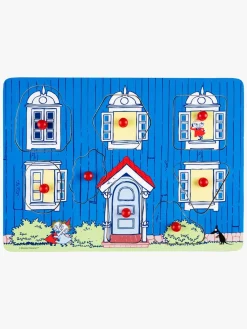 Spil & Puslespil-Mumin Mumitroldene Knoppuslespil Mumihuset 8 Brikker